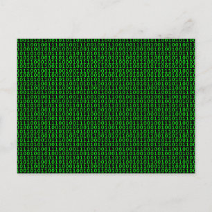 Carte Postale Binary green (homonymie)