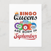 Bingo Queens Are Born in Septembre