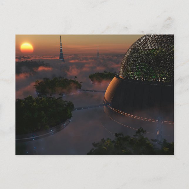 Carte postale Biodome (Devant)