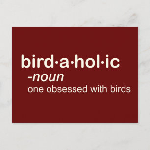 Carte Postale bird a hol ic