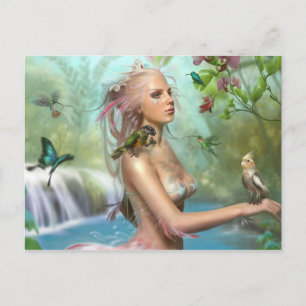 Carte Postale Bird Muse