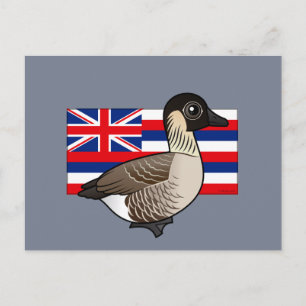 Carte Postale Birdable d'État d'Hawaii : Nene