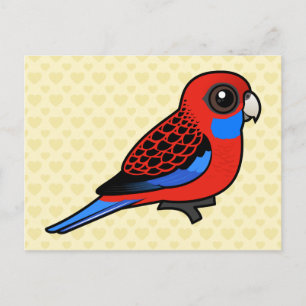 Carte Postale Birdorable Crimson Rosella