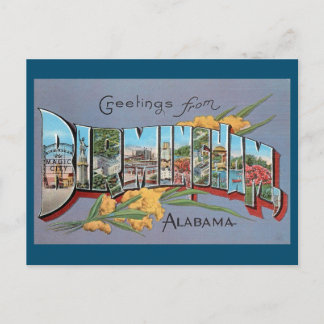 Carte postale Birmingham Alabama