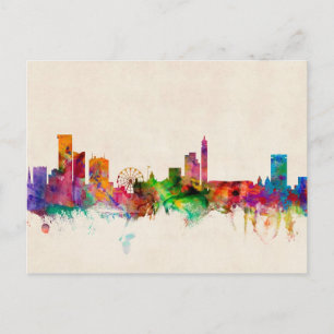 Carte Postale Birmingham Angleterre Skyline Cityscape