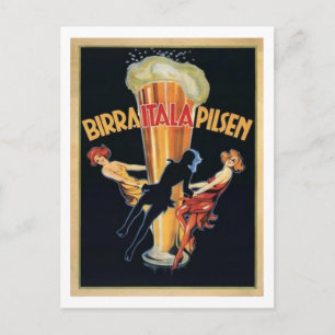 Carte Postale Birra Itala Pilsen
