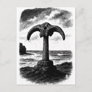 Carte Postale Birsay Baleine – Monument à l'encre des Orcades