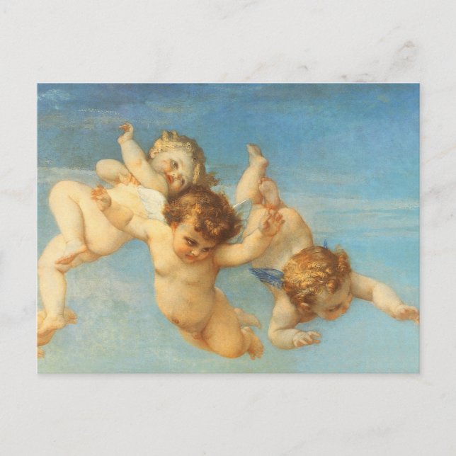 Carte Postale Birth of Venus, Angels detail by Alexandre Cabanel (Devant)
