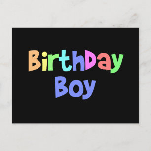Carte Postale Birthday Boy