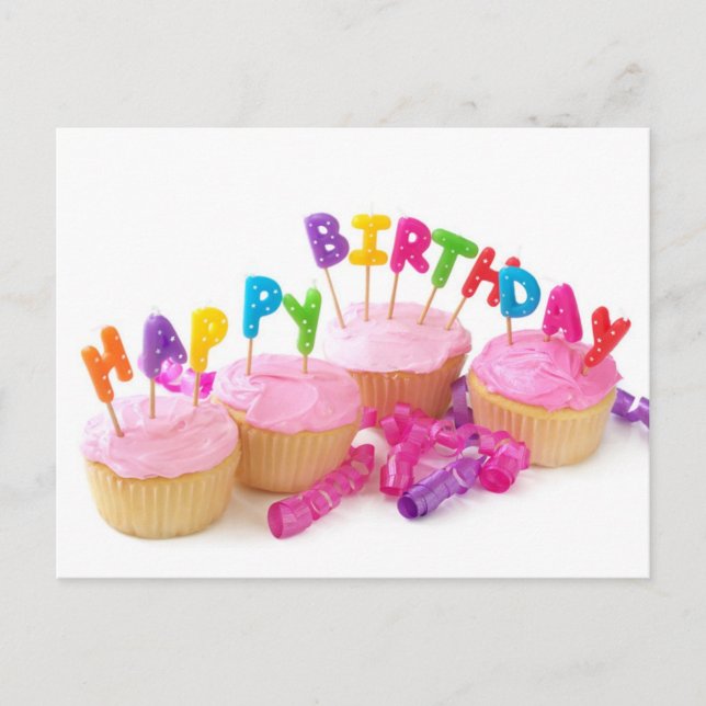 Carte Postale Birthday-cake-happy.jpg (Devant)