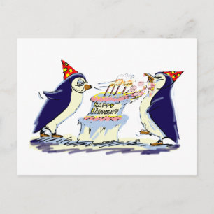 Carte Postale BiRtHdAy PeNgUiN