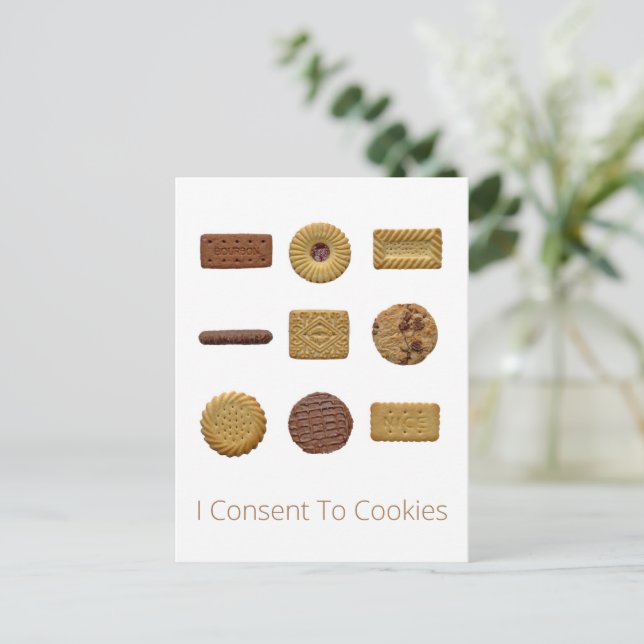 Carte Postale Biscuit (Debout devant)