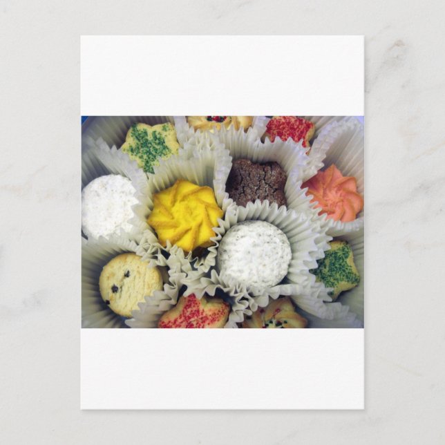 Carte Postale Biscuits délicieux (Devant)