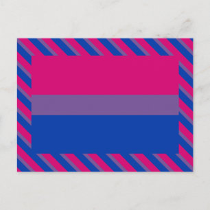 Carte Postale Bisexual pride