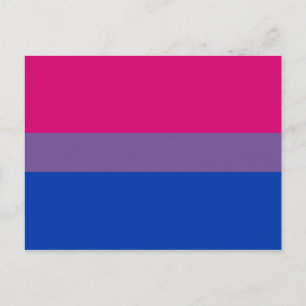 Carte Postale Bisexual pride