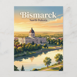 Carte Postale Bismarck, Dakota du Nord