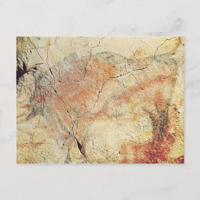 Carte Postale Bison, des grottes d'Altamira, c.15000 av. (Devant)