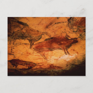 Carte Postale Bison from the Caves at Altimira, c.15000 BC