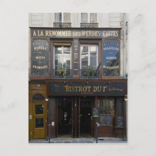 Carte Postale Bistrot Dui ~ Bar à vin ~ Restaurant ~ Paris Franc