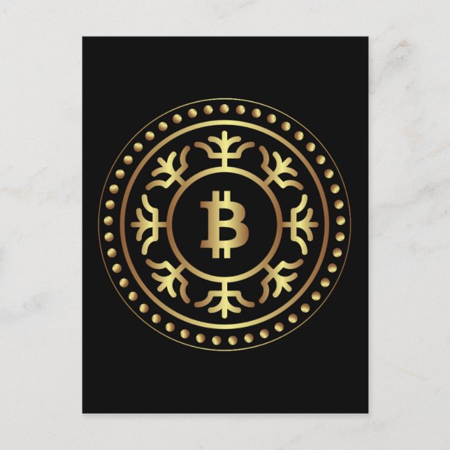 Carte Postale Bitcoin 2 (Devant)