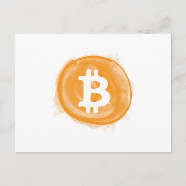 Carte Postale Bitcoin 6 (Devant)