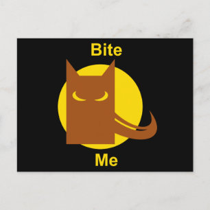 Carte Postale Bite-moi