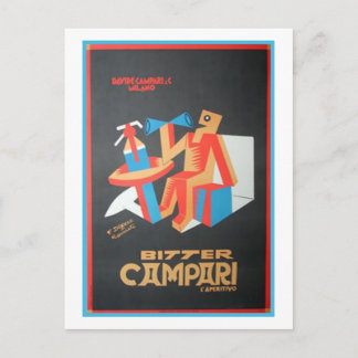 Carte Postale Bitter Campari