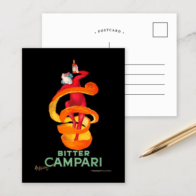 Carte Postale Bitter Campari | Leonetto Cappiello (Créateur téléchargé)