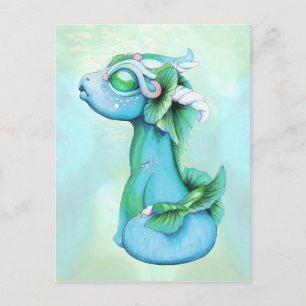 Carte Postale Bitty Water Dragon