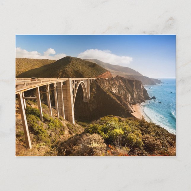 Carte Postale Bixby Bridge, Big Sur, Californie, États-Unis (Devant)