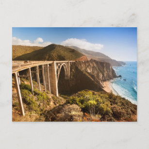 Carte Postale Bixby Bridge, Big Sur, Californie, États-Unis