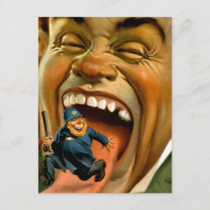 Carte Postale Bizarre !