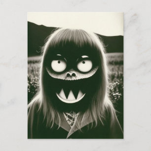 Carte postale Bizarre Halloween