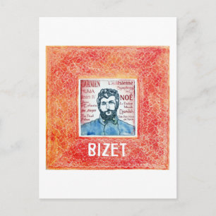 Carte postale Bizet