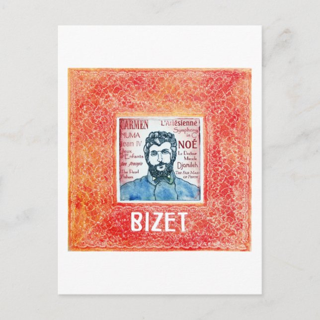 Carte postale Bizet (Devant)