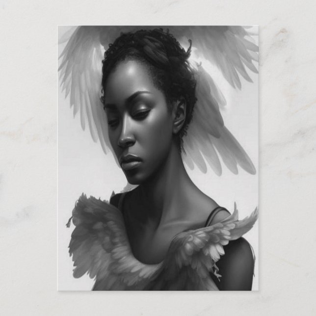Carte postale Black Angel (Devant)