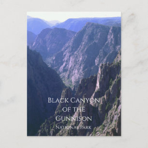 Carte Postale Black Canyon of the Gunnison Parc national