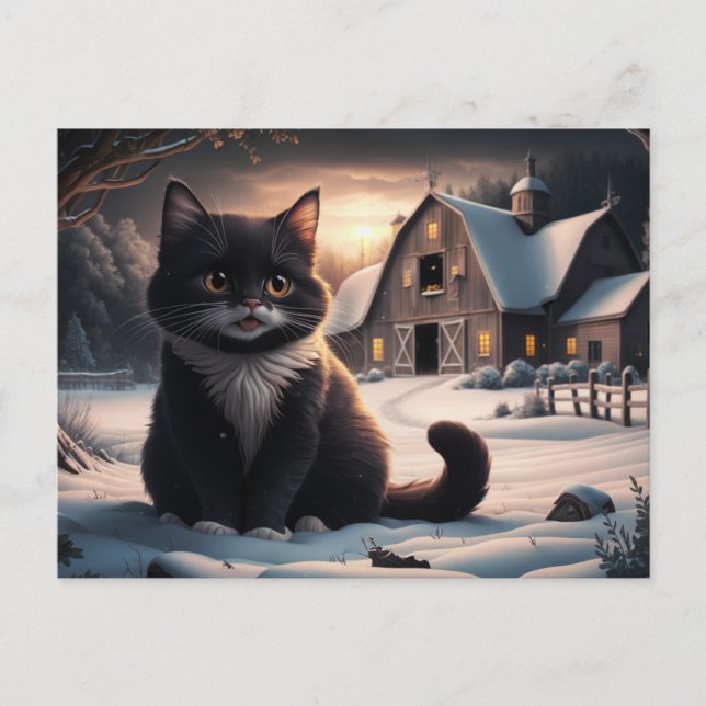Carte Postale Black Cat  Série 2 04 (Devant)