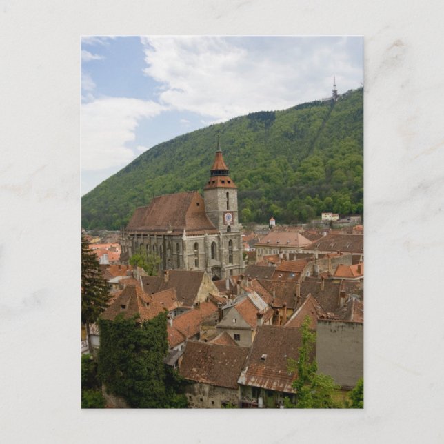 Carte Postale Black Church (Biserica Neagra) Brasov, Romania (Devant)