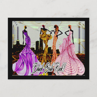 Carte Postale Black Girls Rock !