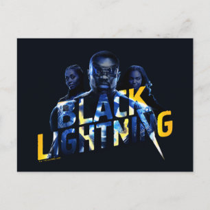 Carte Postale Black Lightning Heroes