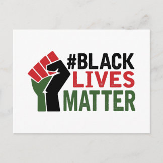 Carte Postale #Black Lives Matt