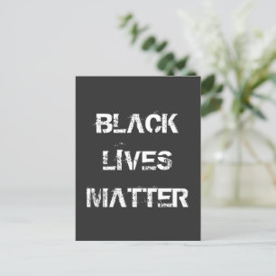 Carte postale - BLACK LIVES MATTER