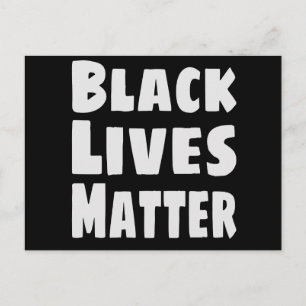 Carte Postale Black Lives Matter BLM