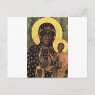 Carte Postale Black Madonna Pologne Notre Dame de Czestochowa im