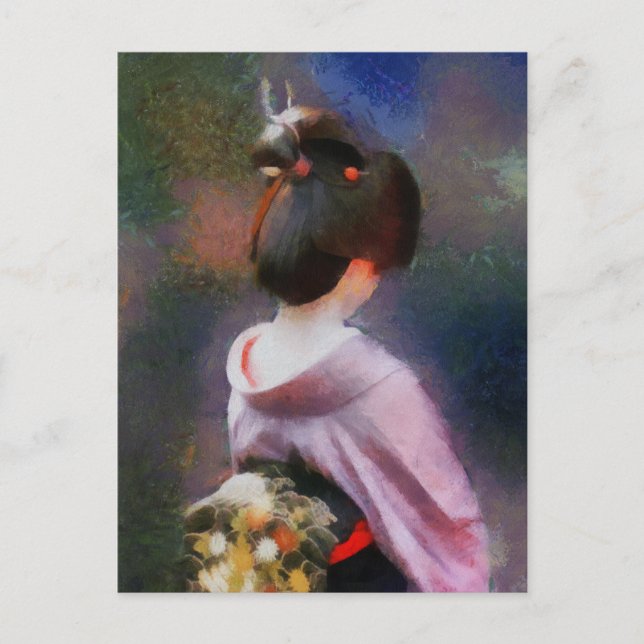 Carte postale Black Obi (Devant)