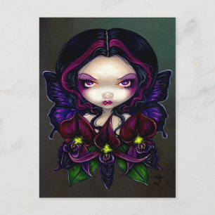 Carte postale "Black Orchid Fairy"