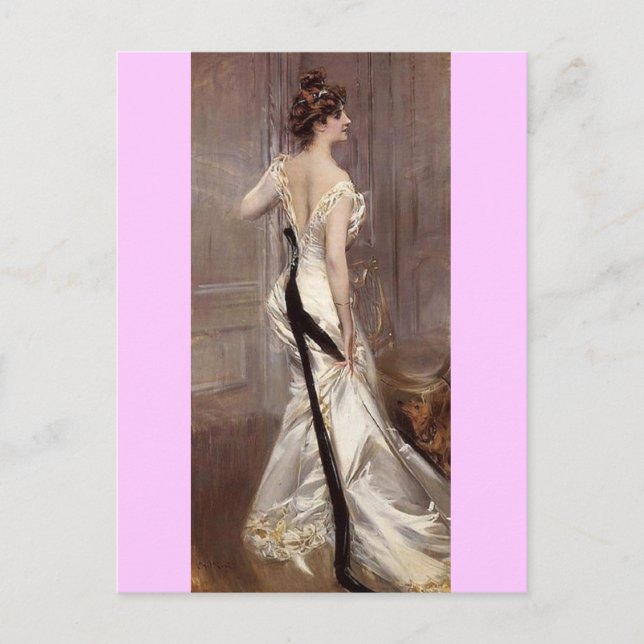 Carte Postale Black Sash - Boldini (Devant)
