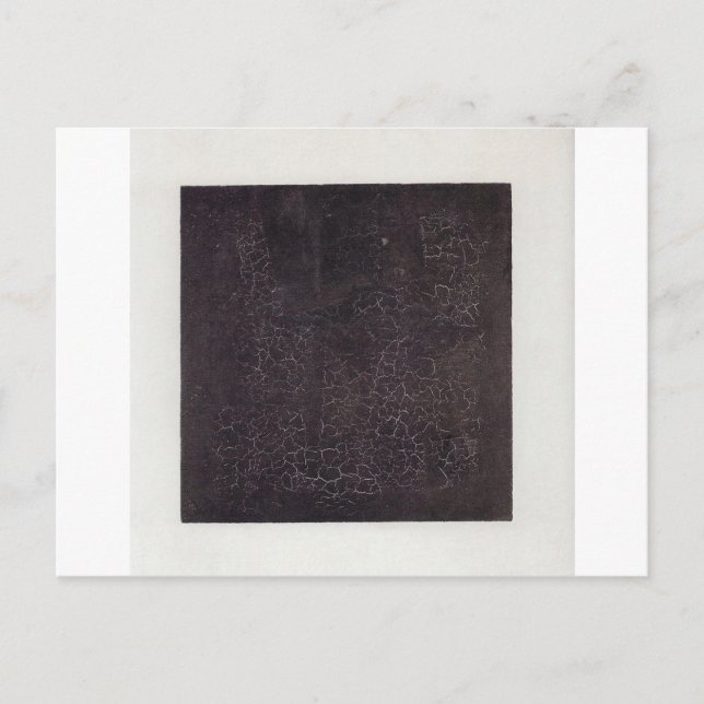 Carte Postale Black Square par Kazimir Malevich (Devant)