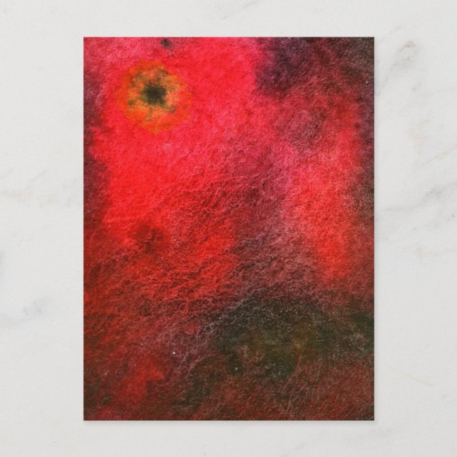 Carte postale "Black Star" Abstract Design (Devant)